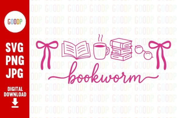 Bookworm Reader Png: A Charming Graphics Addition