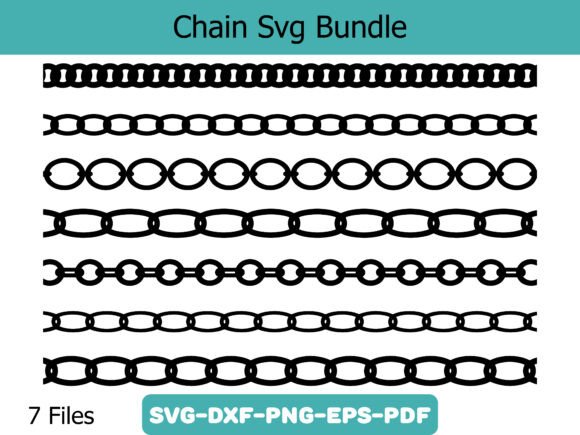 Chain Svg Bundle: A Versatile Graphics Asset for Crafters
