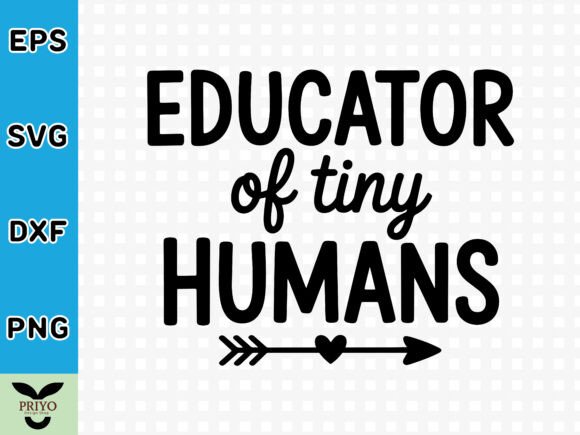 Educator of Tiny Humans SVG: A Versatile Graphics Asset