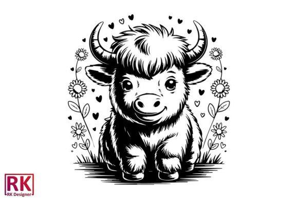 Highland Cow SVG: A Versatile Graphic for Crafts
