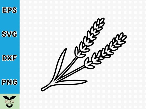 Lavender Sprig SVG: A Versatile Asset for Creative Crafts