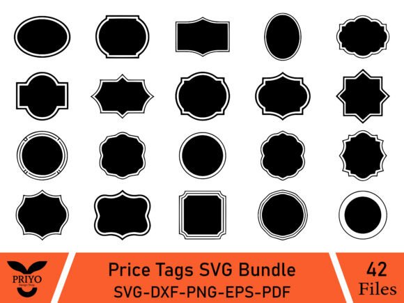 Price Tags SVG Bundle: A Versatile Graphics Asset for Crafts