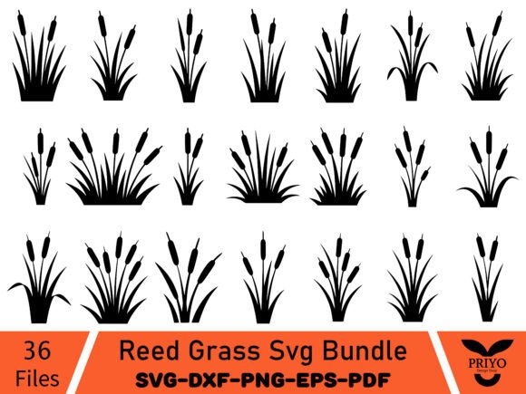 Reed Grass Svg Bundle: A Versatile Graphics Asset for Crafts