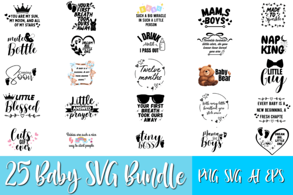 Reviewing Baby Sayings SVG Bundle for Embroidery