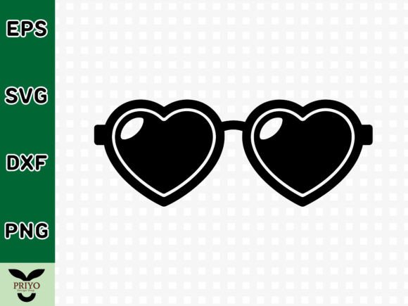 Sunglasses with Heart Frames SVG: A Designer's Review